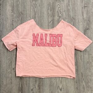 Pink Malibu Women's Crop Top